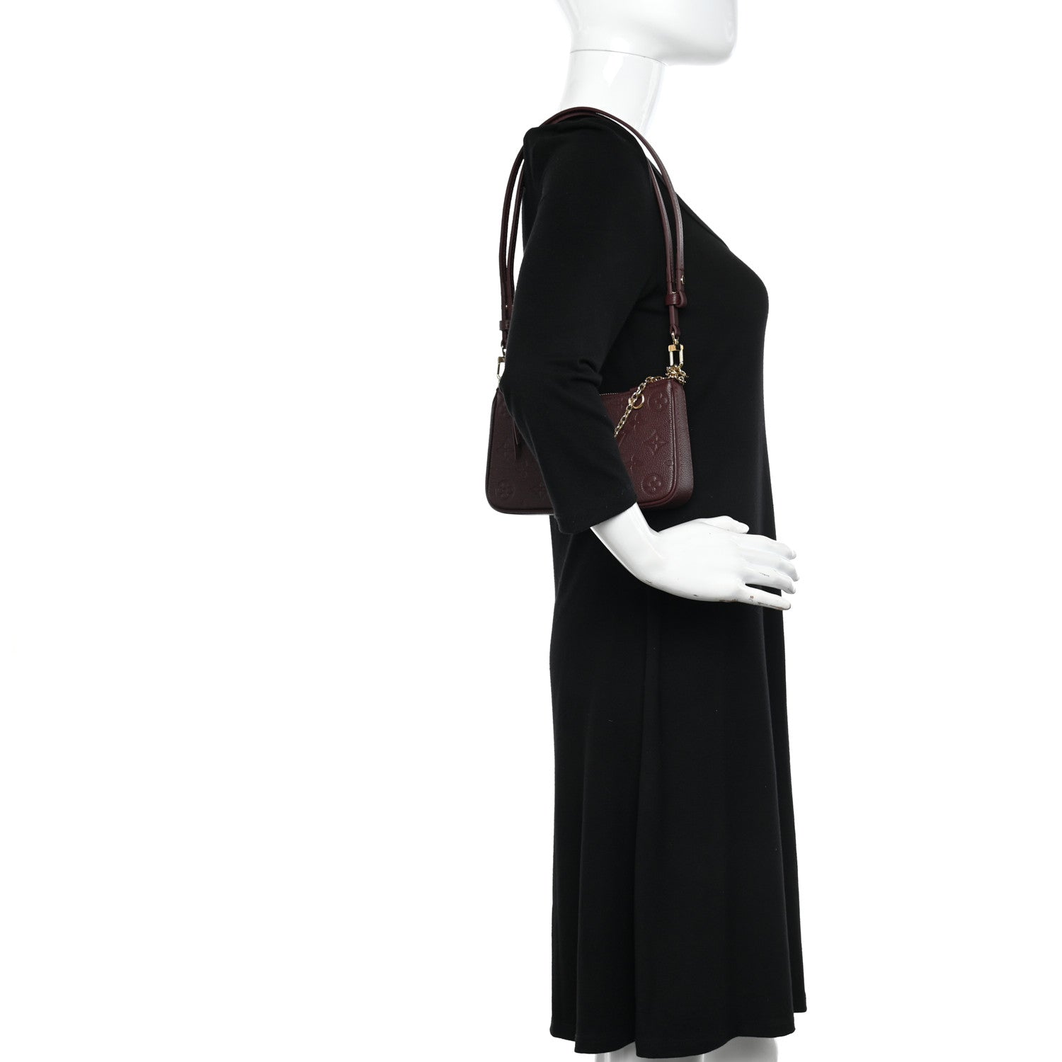 Louis Vuitton Empreinte Easy Pouch On Strap Wine 2 of 11