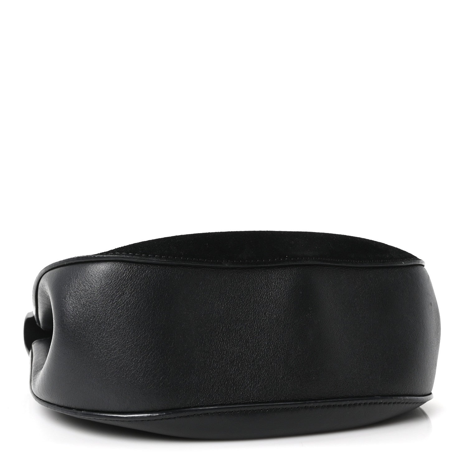 Chloe Suede Smooth Calfskin Drew Shoulder Bag Black 4 of 10