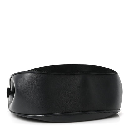 Chloe Suede Smooth Calfskin Drew Shoulder Bag Black 4 of 10