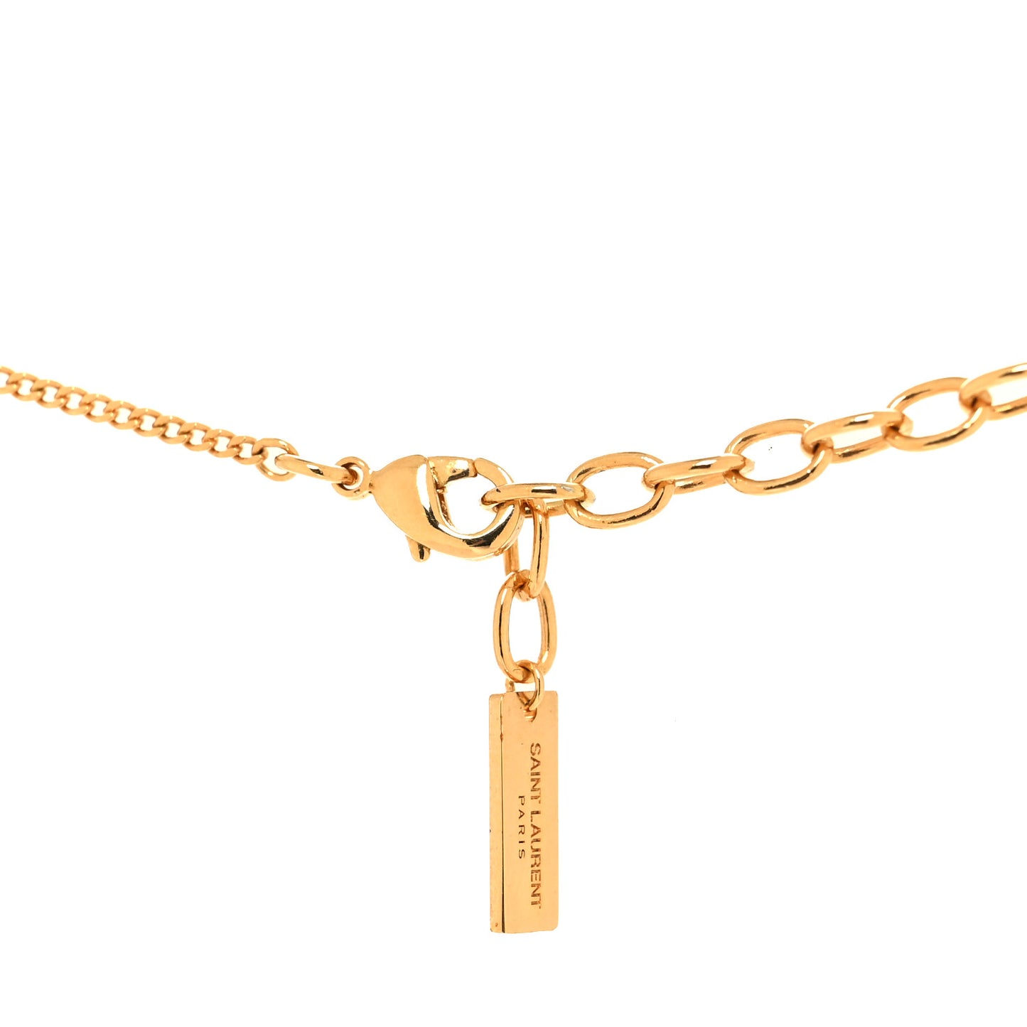 Metal Opyum Twist Necklace Gold