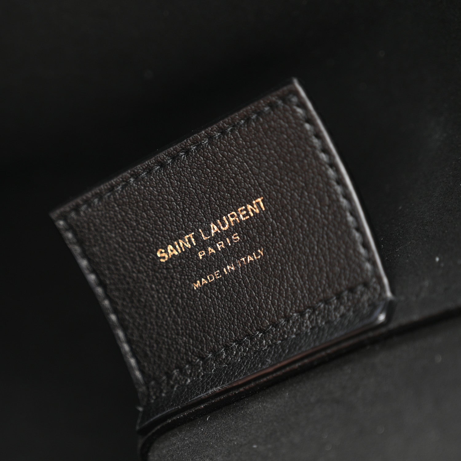 Saint Laurent Calfskin Large Shopping Tote Black 7 of 11