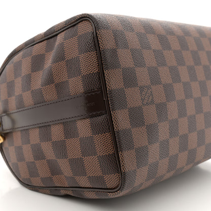 Louis Vuitton Damier Ebene Speedy Bandouliere 25 9 of 10