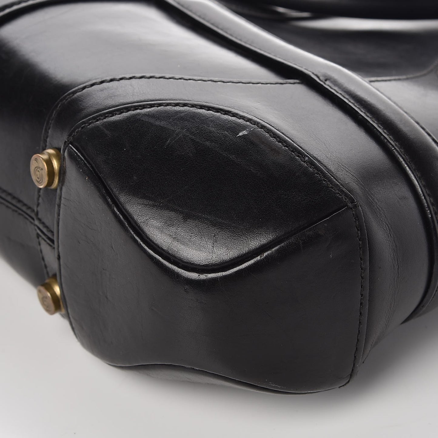 ALEXANDER MCQUEEN Calfskin Large Novak Black