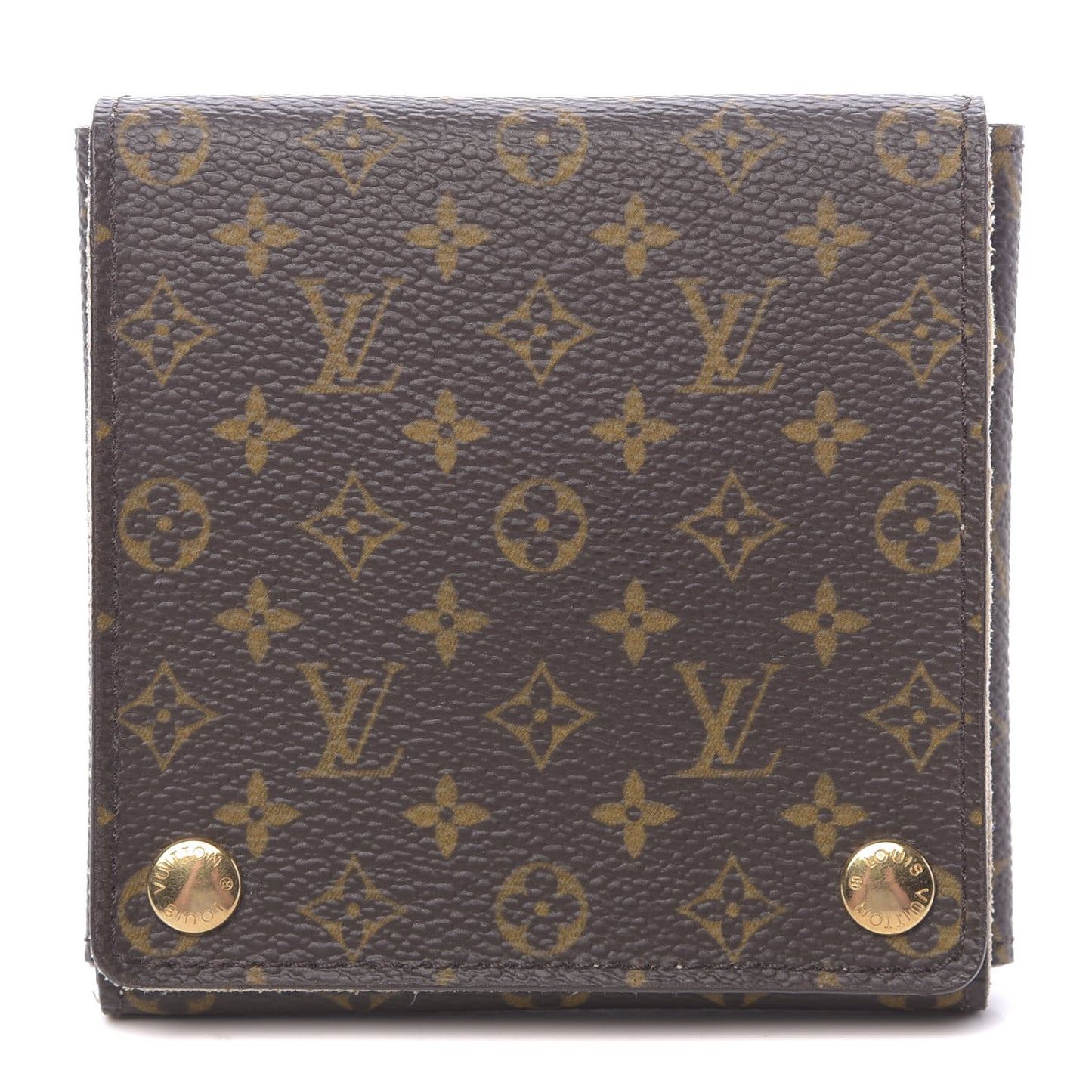 Monogram Folding Jewelry Case