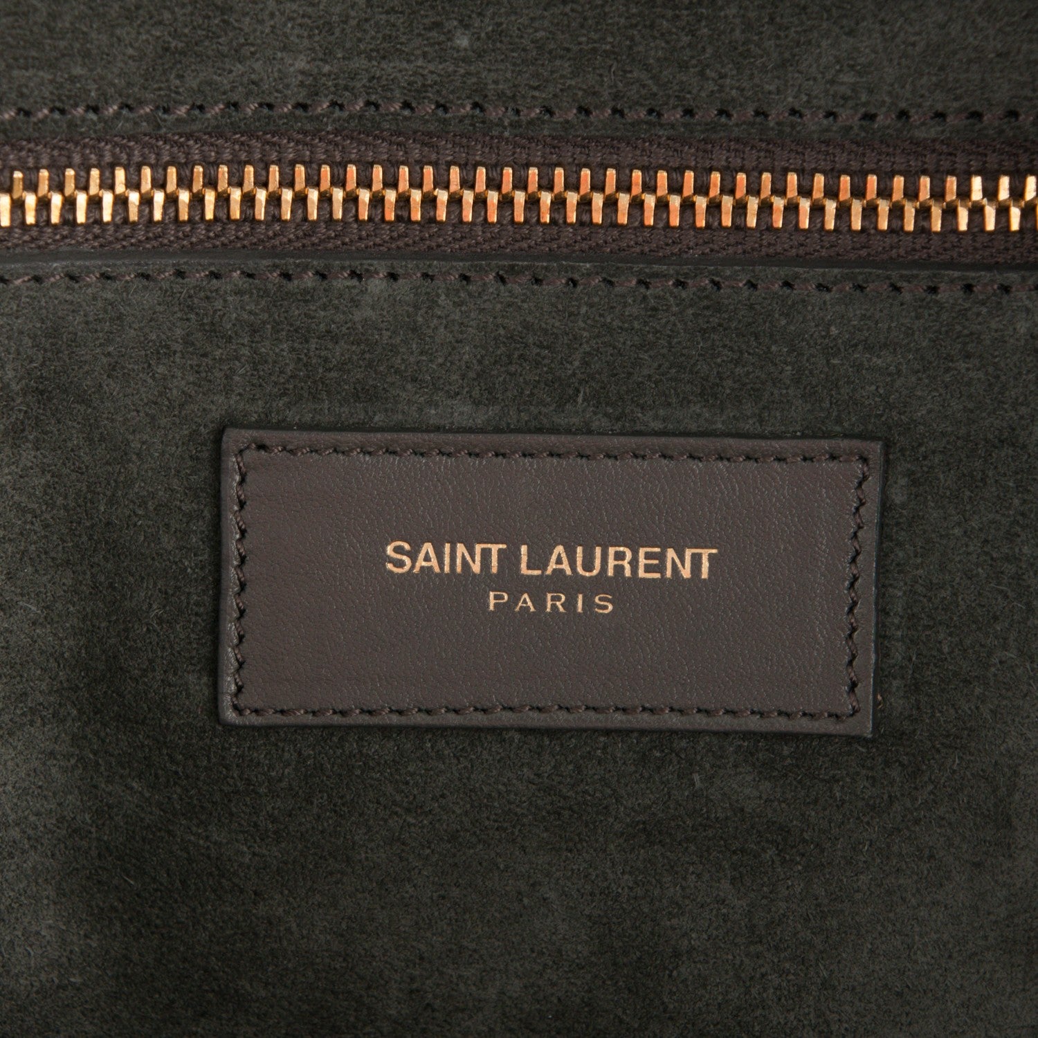 Saint Laurent Calfskin Classic Duffle 12 Fog 6 of 7