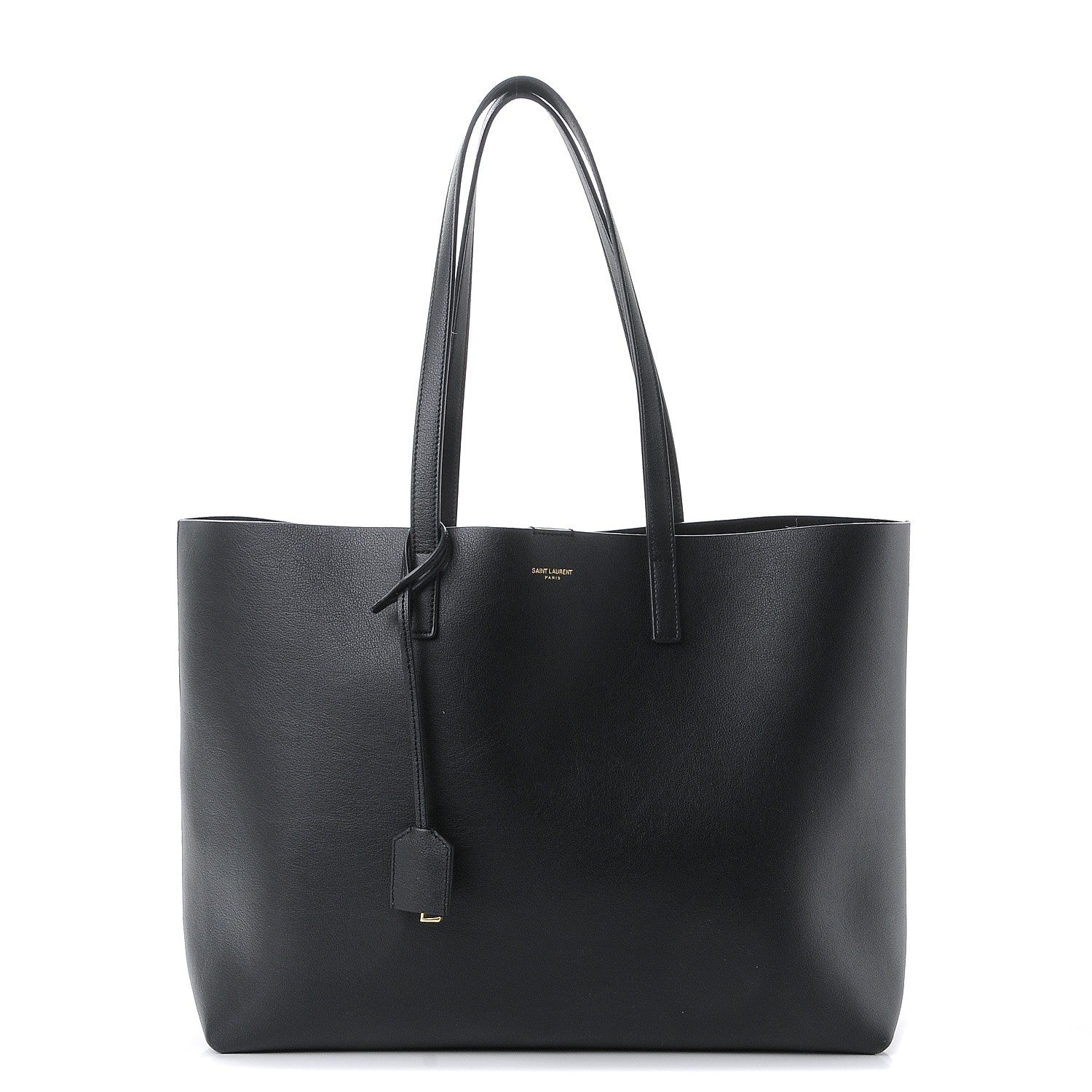 Saint Laurent Calfskin Large Shopping Tote Black 1 of 11
