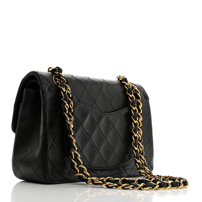 Chanel Lambskin Quilted Small Double Flap Black 2 of 13