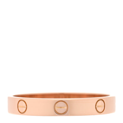 Cartier 18K Pink Gold 3.5mm LOVE Wedding Band Ring 64 10.75 3 of 4