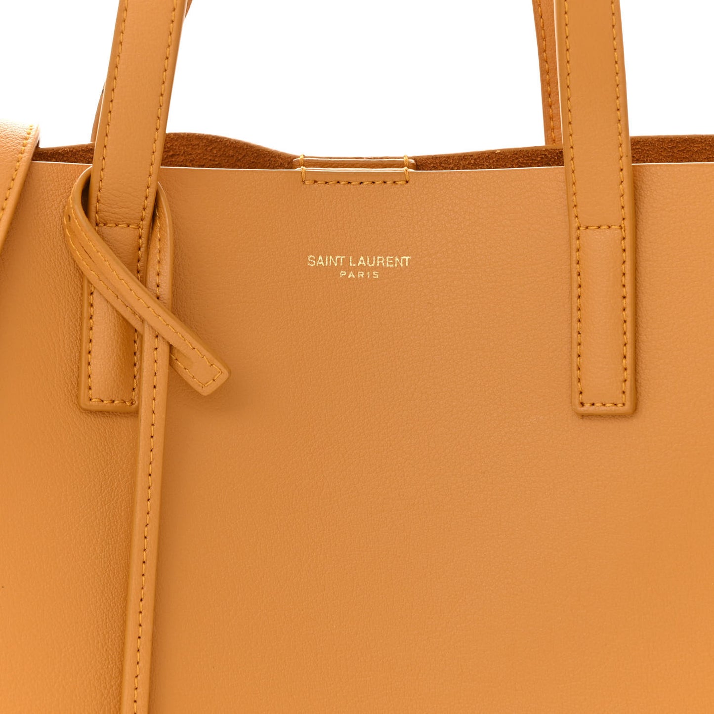 Calfskin Toy Shopping Tote Cheddar