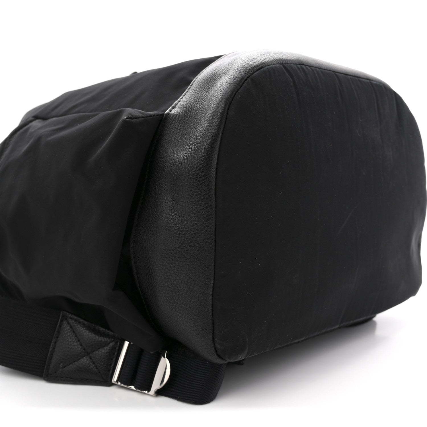 Burberry Nylon Grained Calfskin Watson Diaper Bag Black 10 of 16