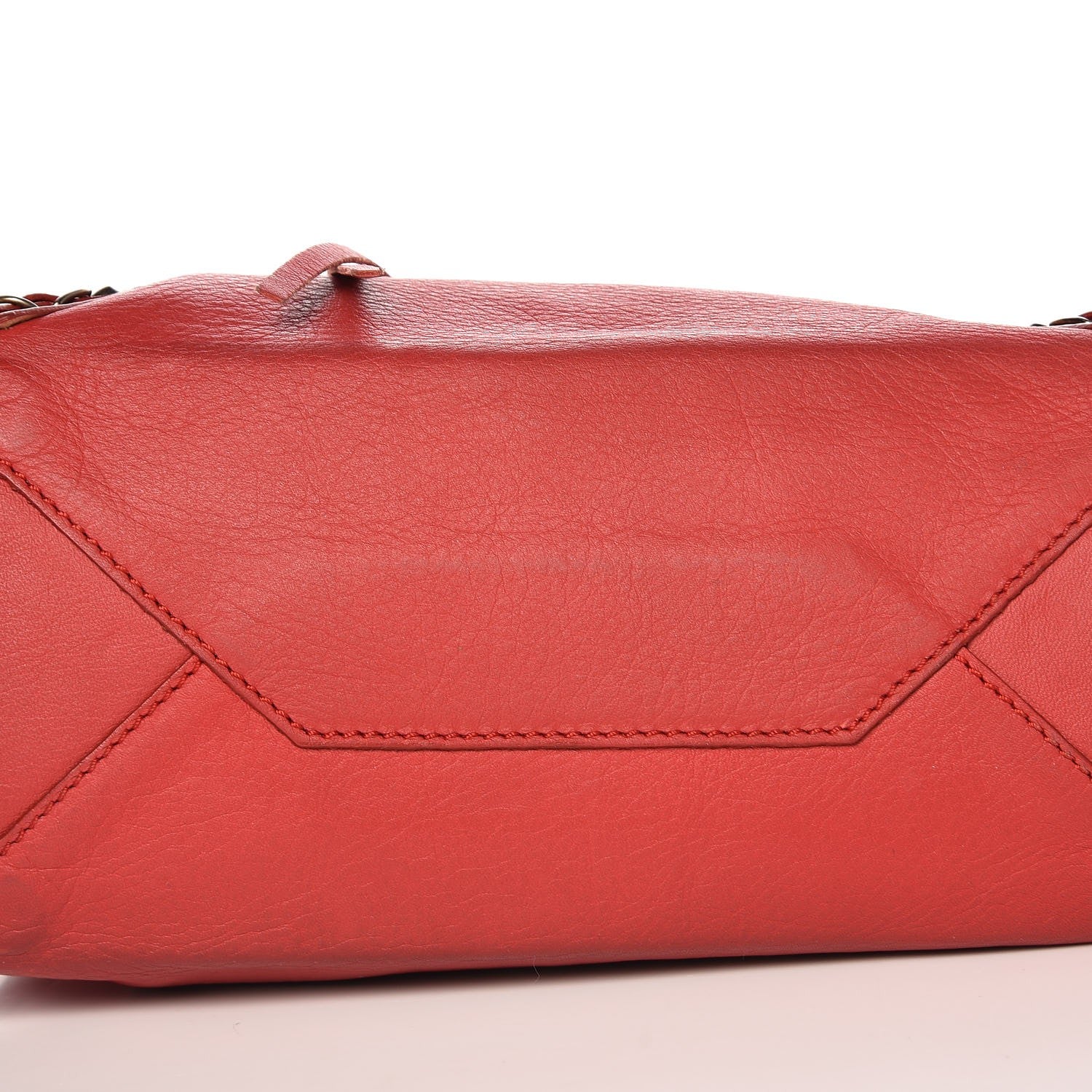 Balenciaga Veau Souple Papier Mini A4 Tote Rouge 11 of 15