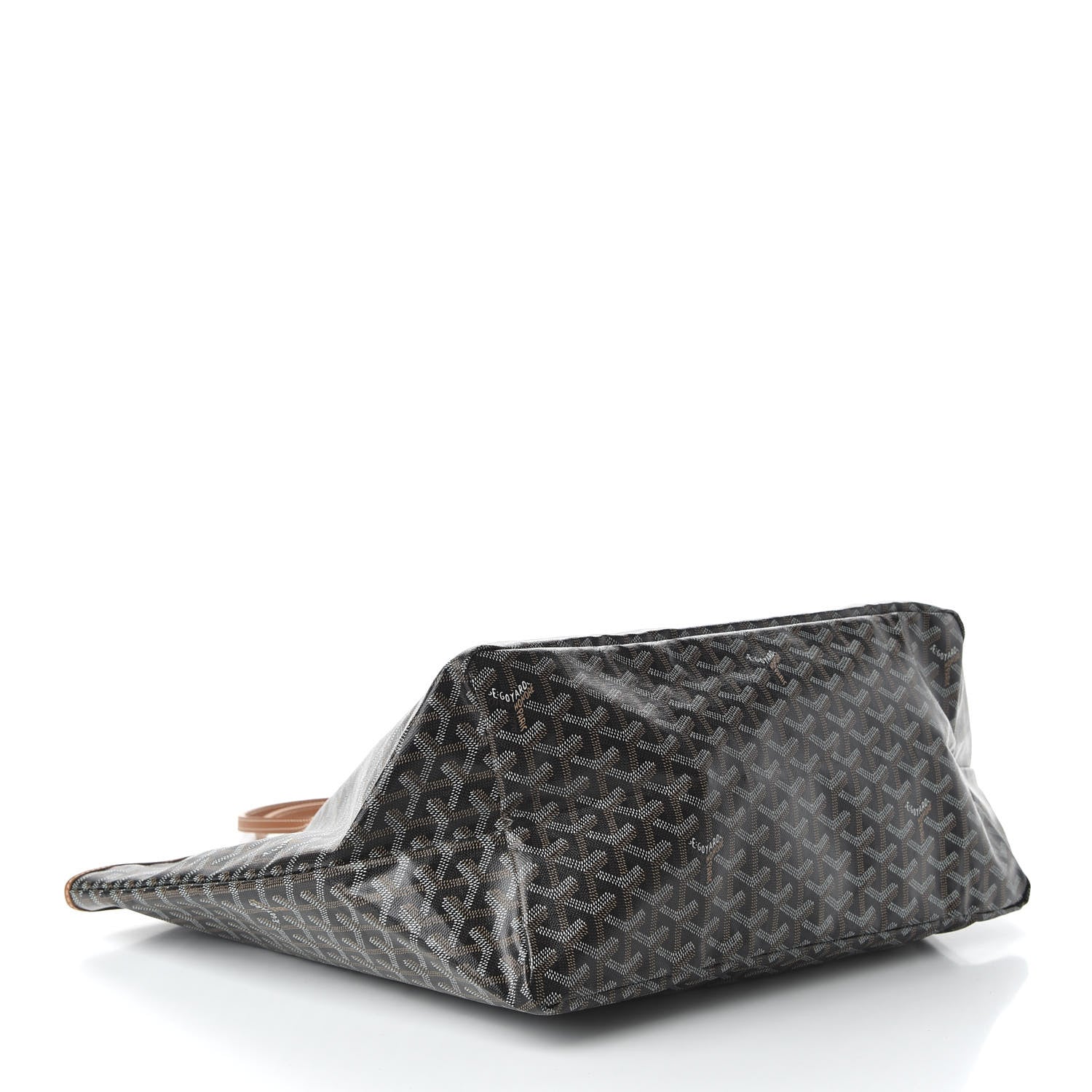 Goyard Goyardine Saint Louis GM Black Gold 4 of 8