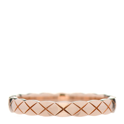 Chanel 18K Beige Gold Mini Coco Crush Ring 60 9 2 of 5