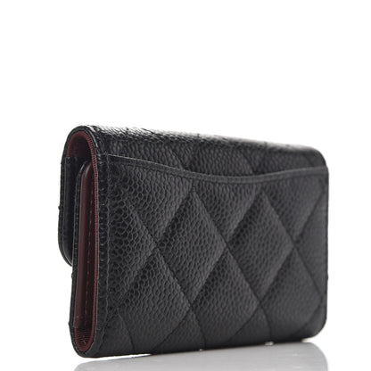 Chanel Caviar Quilted 6 Key Holder Black 3 of 8