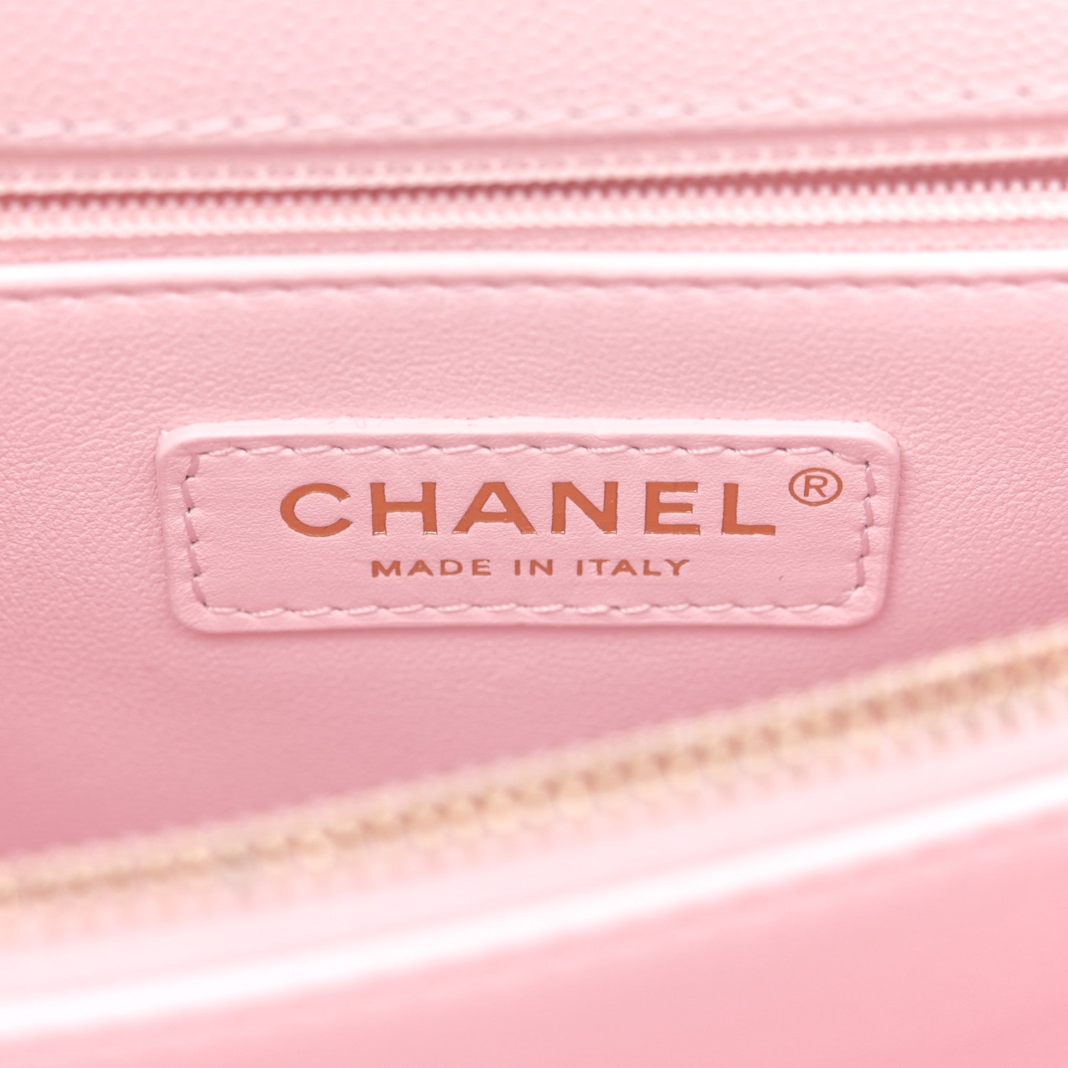 Chanel Caviar Quilted Small Coco Handle Flap Light Pink 6 of 12