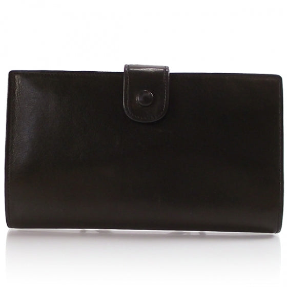 Chanel Lambskin CC Wallet Black 2 of 10