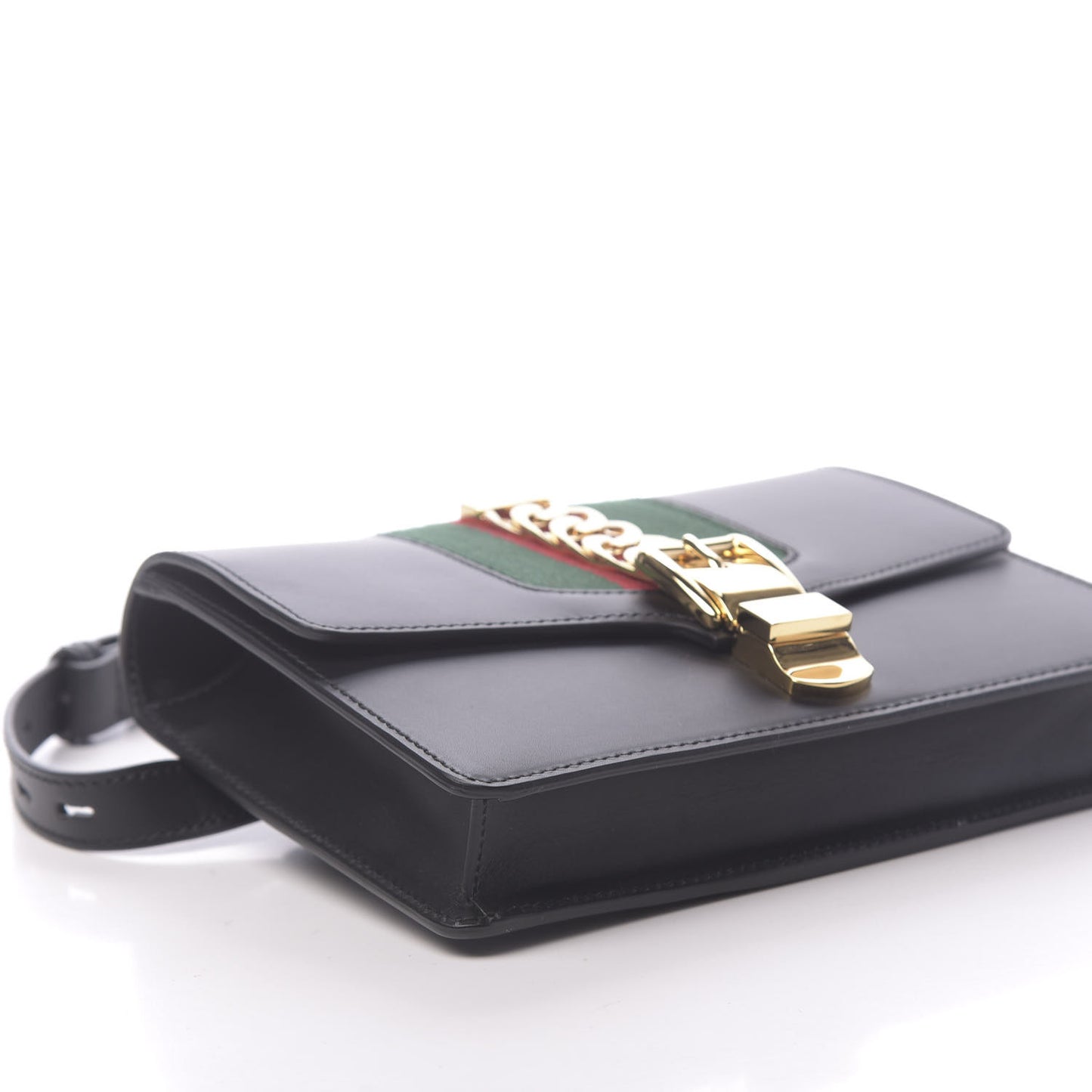 Calfskin Sylvie Belt Bag Black