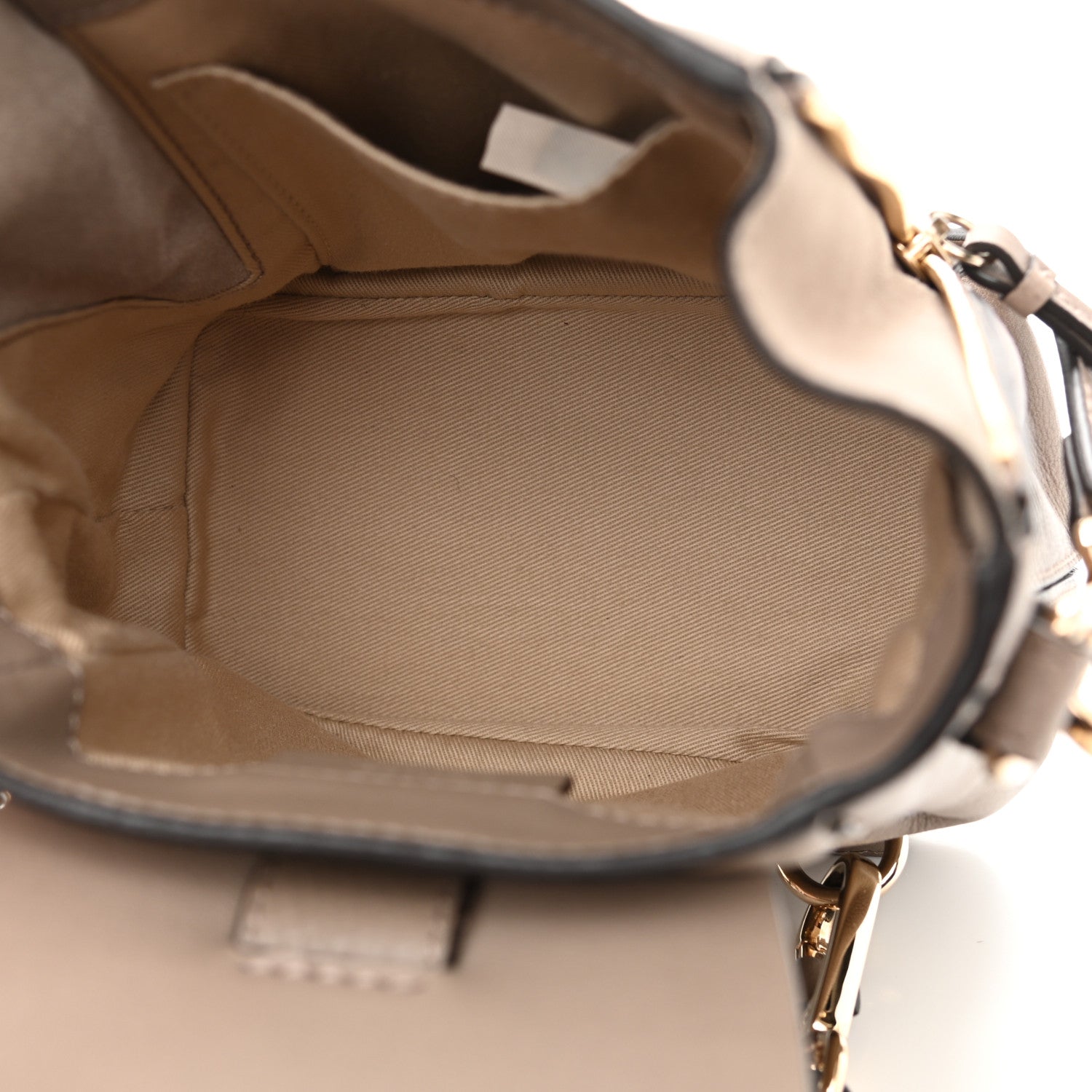 Chloe Suede Calfskin Mini Faye Backpack Motty Grey 5 of 11