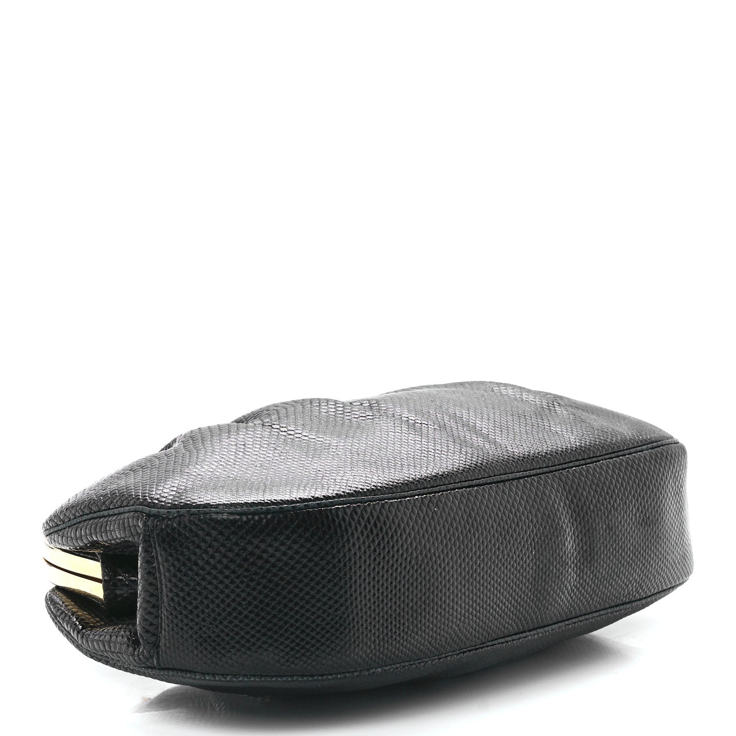 Judith Leiber Snakeskin Crystal Evening Bag Black 5 of 14