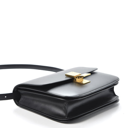 Celine Box Calfskin Medium Classic Box Flap Bag Black 3 of 9