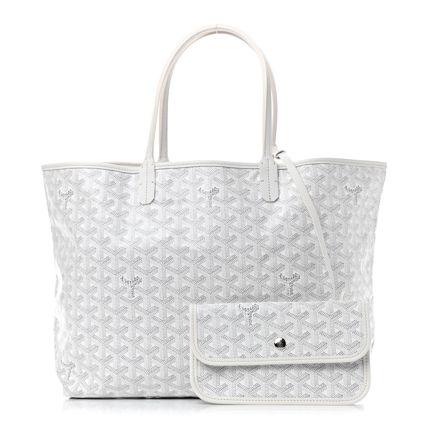 Goyard Goyardine Saint Louis PM White 1 of 10