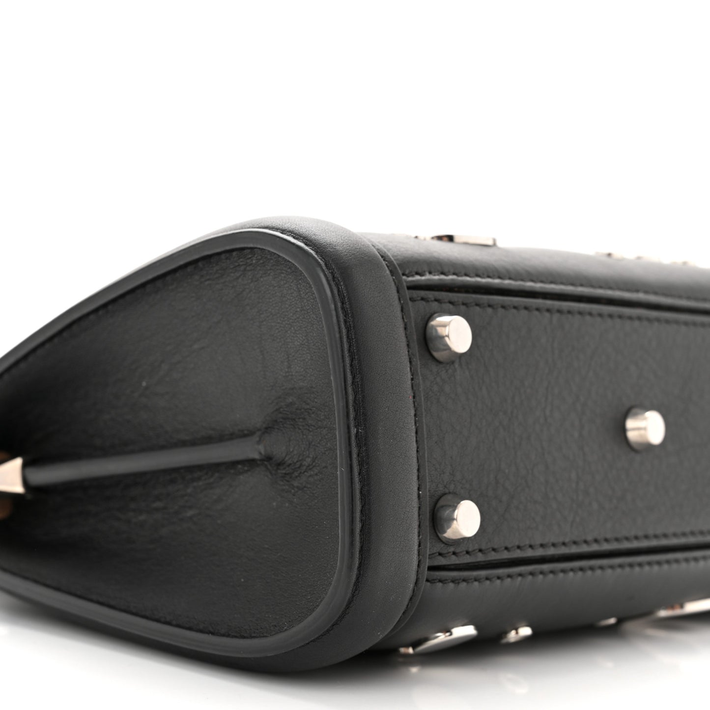 Calfskin Studded Mini Heroine 21 Black