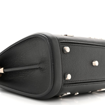 Alexander McQueen Calfskin Studded Mini Heroine 21 Black 8 of 9