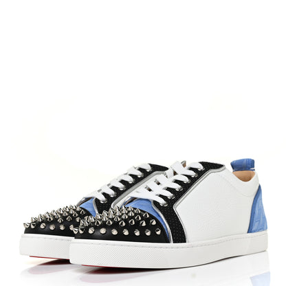 Christian Louboutin Calfskin Mens Louis Junior Spikes Orlato Flat Sneakers 42.5 Version Multi 3 of 9
