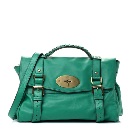 Mulberry Soft Buffalo Medium Alexa Aqua Green 1 of 4