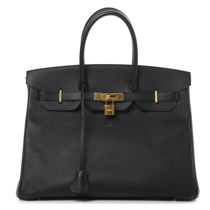 Hermes Epsom Birkin 35 Black 1 of 12