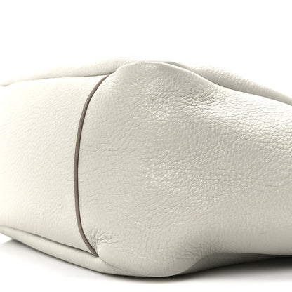 Saint Laurent Grained Deerskin Bea Tote Blanc Vintage 10 of 10