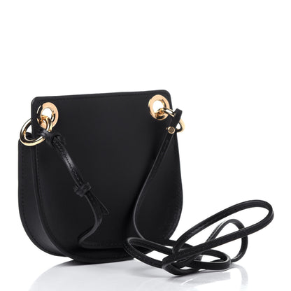 Chloe Shiny Calfskin Tess Mini Crossbody Bag Black 3 of 11