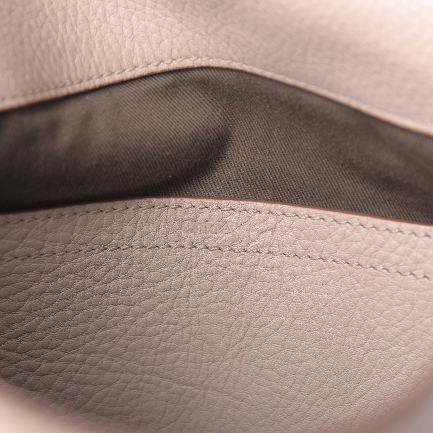 Chloe Calfskin Medium Marcie Round Crossbody Bag Blush Nude 8 of 9