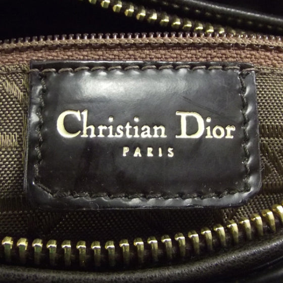 Pony Hair Leopard Print Medium Lady Dior