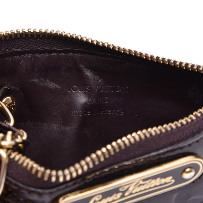 Louis Vuitton Vernis Key Pouch Amarante 6 of 10