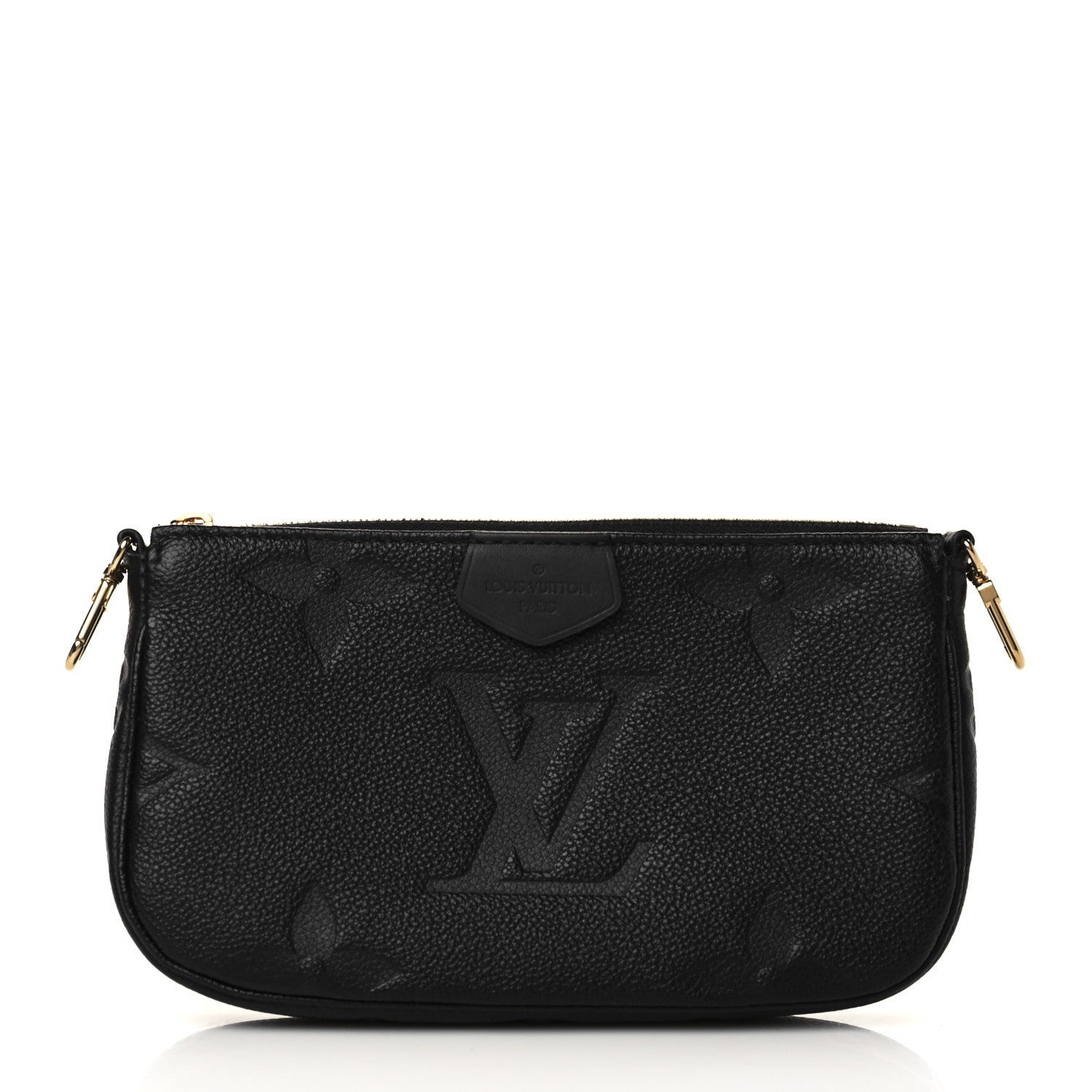 Louis Vuitton Empreinte Monogram Giant Multi Pochette Accessories Mini Pochette Black 1 of 8