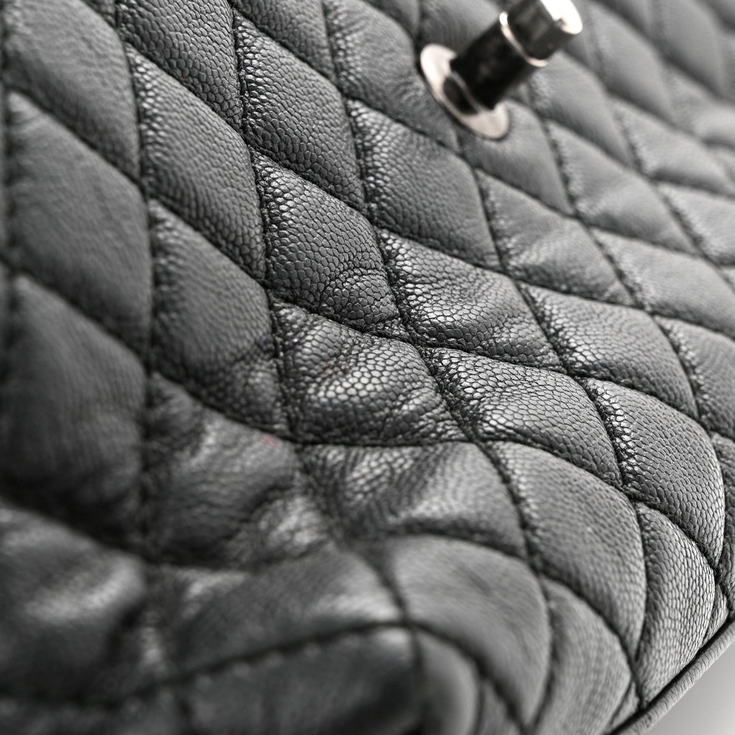 Chanel Caviar Quilted Small Coco Handle Flap Black 16 of 21