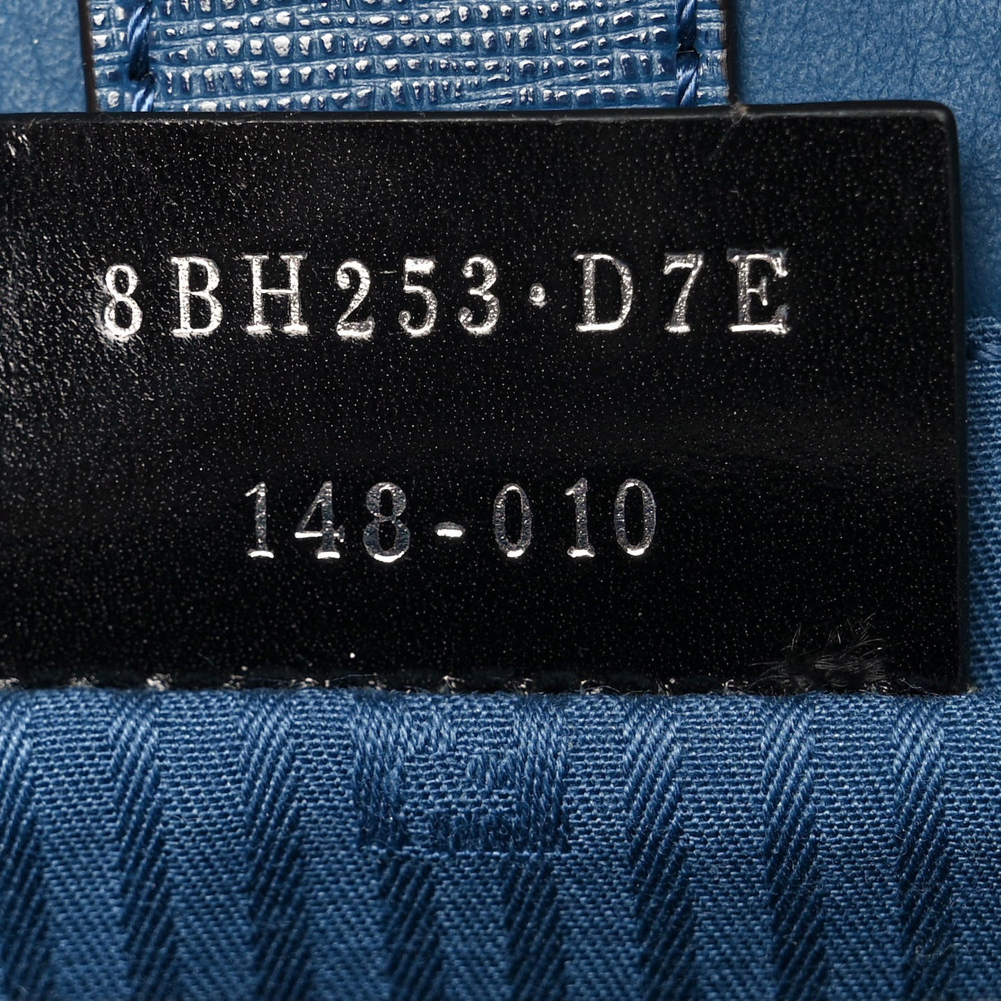 Vitello Elite Petite 2Jours Tote Blue Cobalto