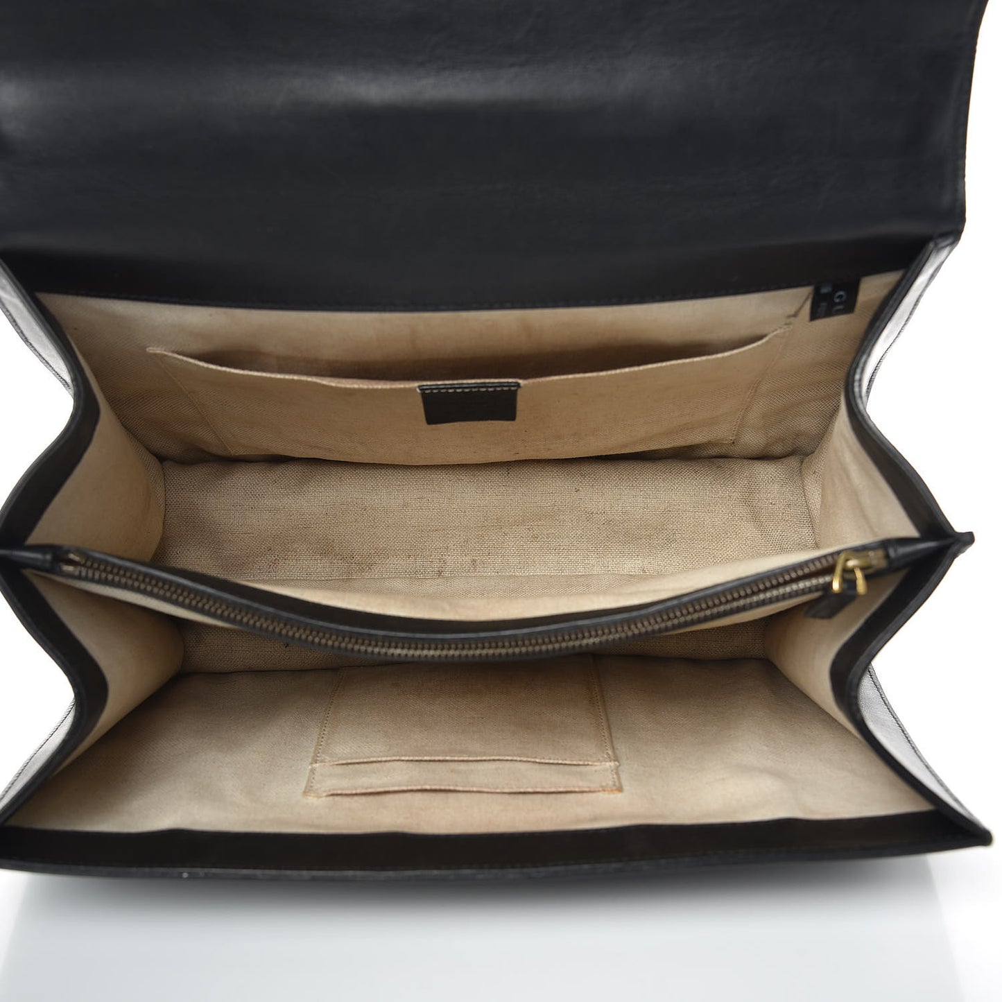 Calfskin Bamboo Web Large Dionysus Top Handle Bag Black Bright Evergreen Hibiscus Red