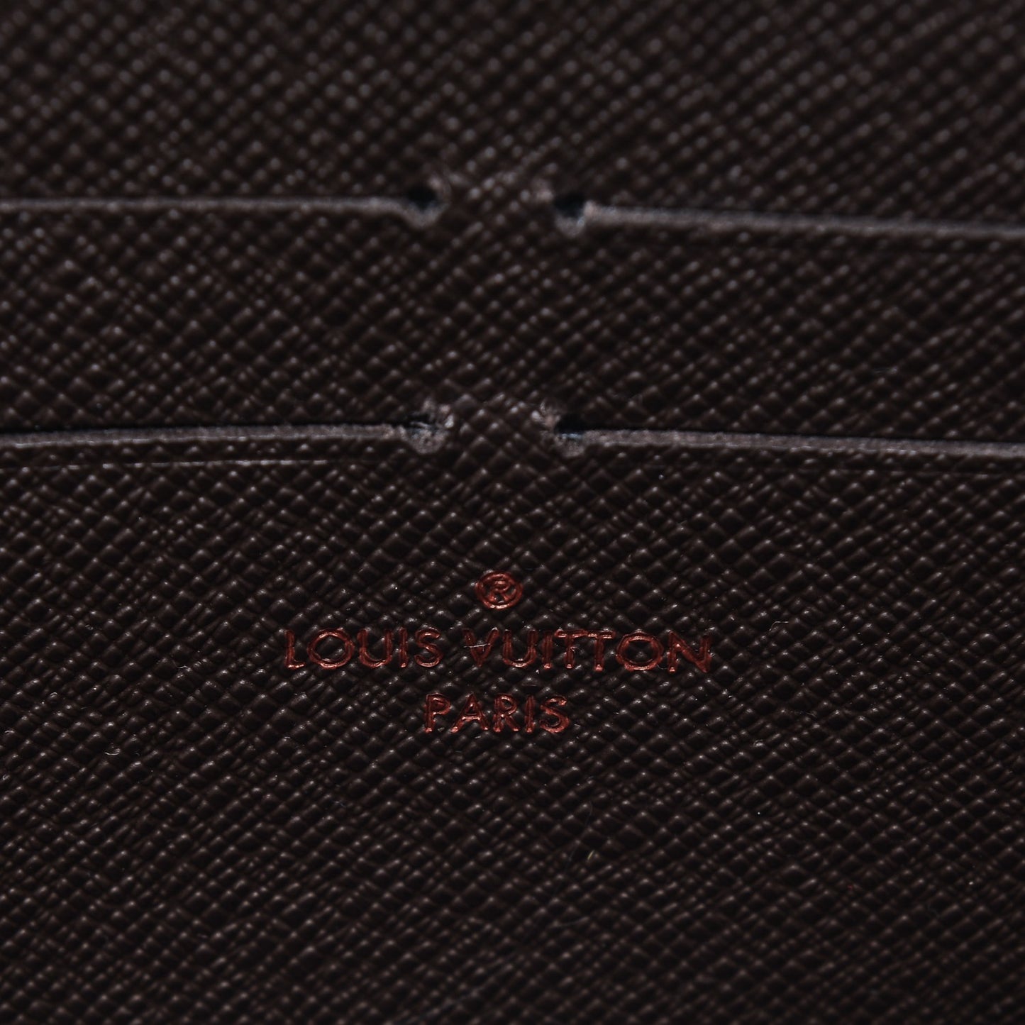 Damier Ebene Zippy Wallet