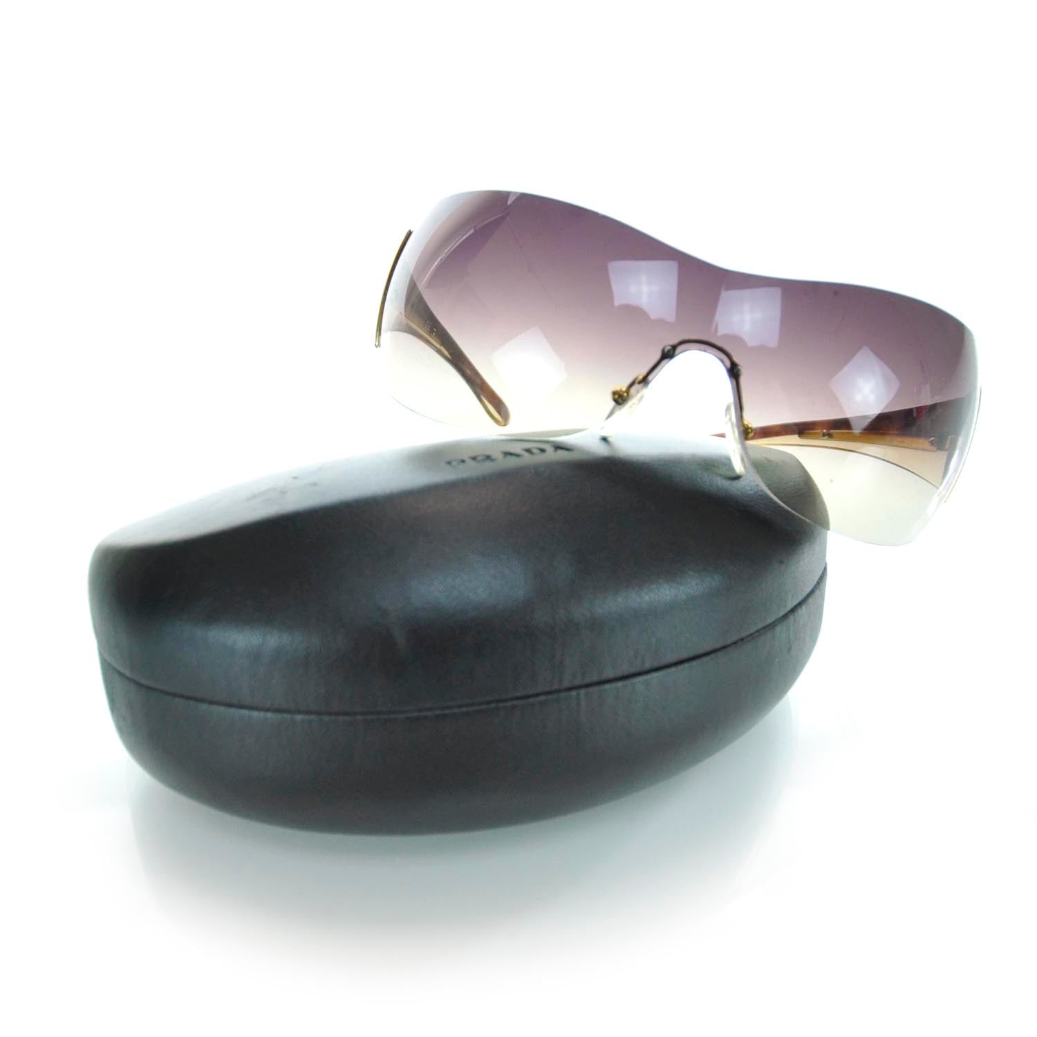 Prada Tortoise Shell Sunglasses SPR 54G 6 of 7