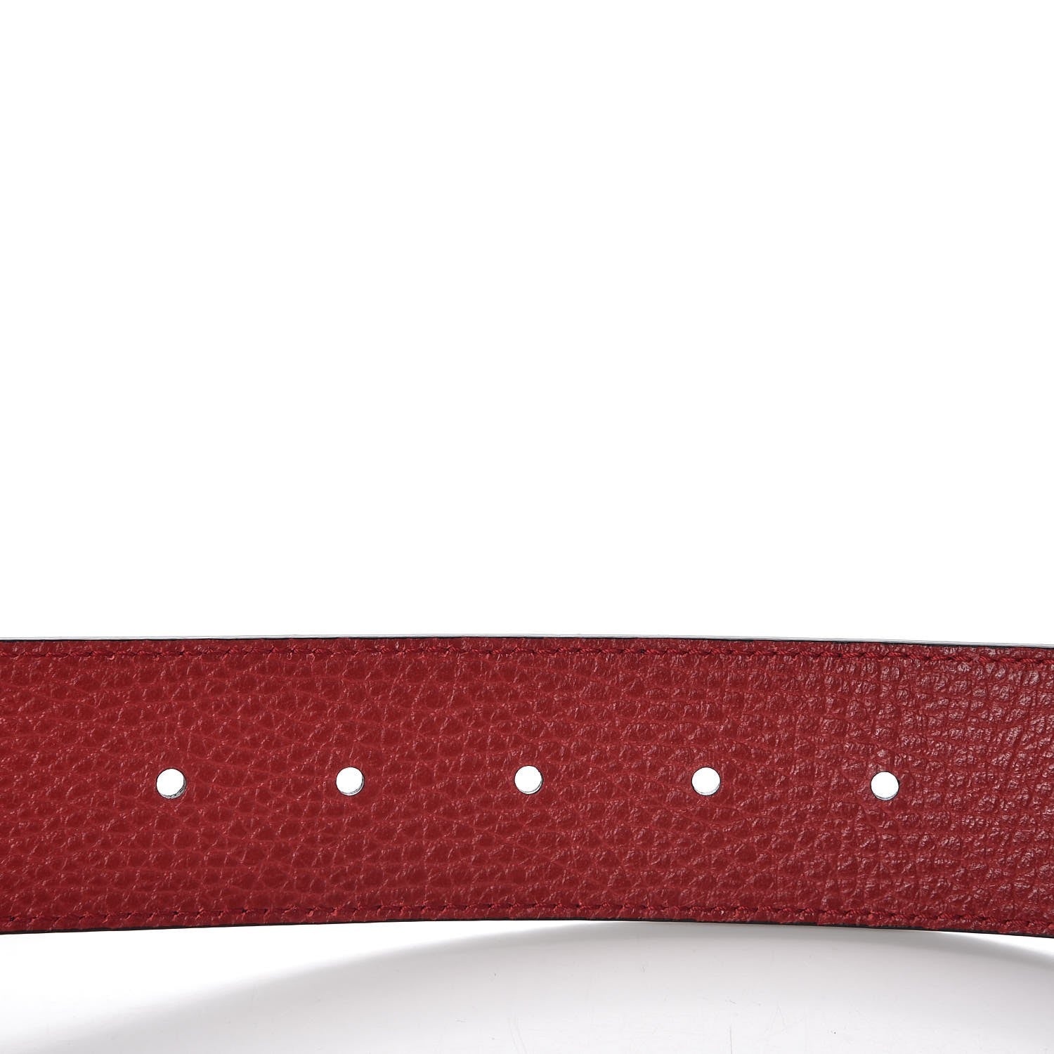 Gucci Calfskin 1973 Reversible Belt 100 40 Black Red 6 of 7
