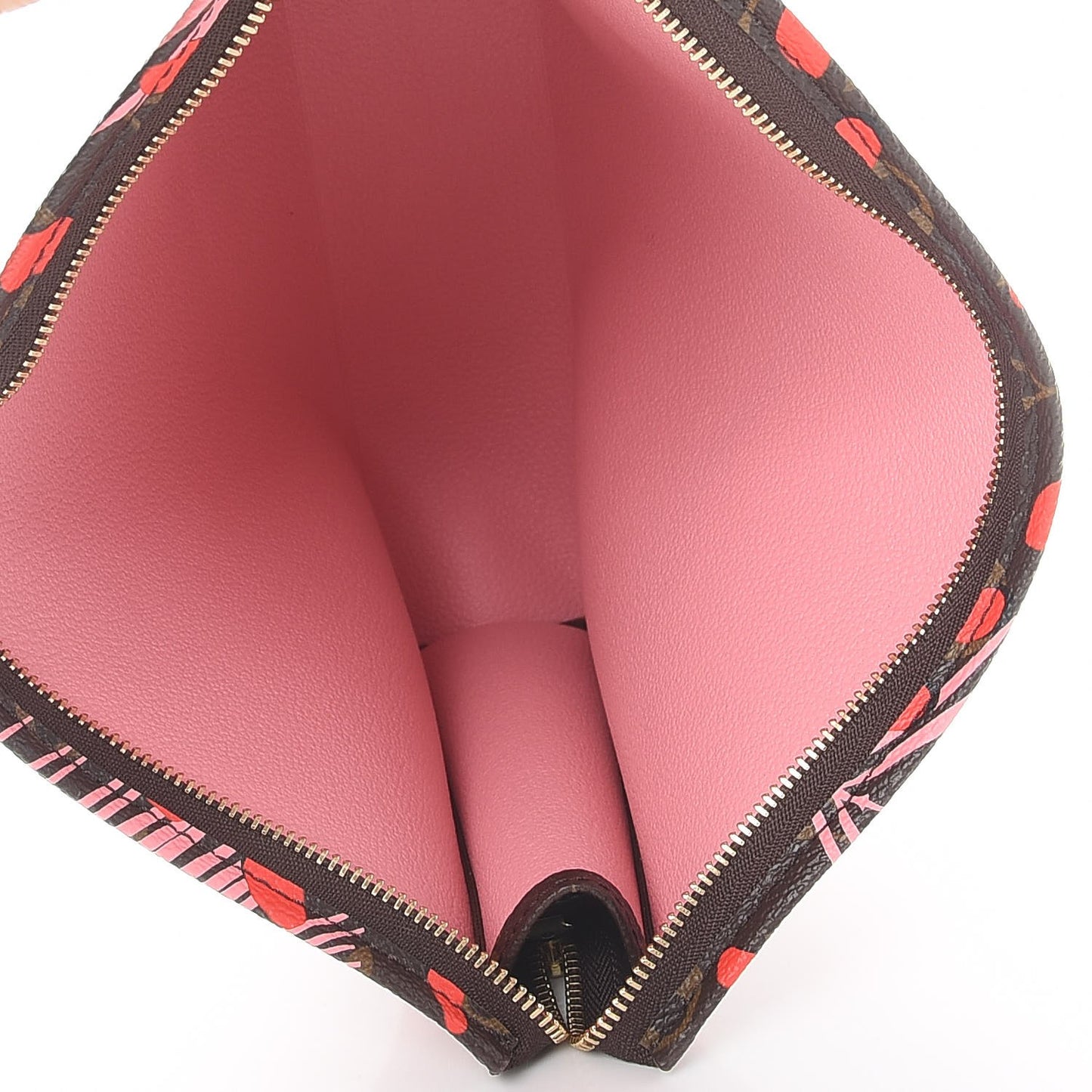 Monogram Jungle Dots Toiletry Pouch 26 Sugar Pink Poppy