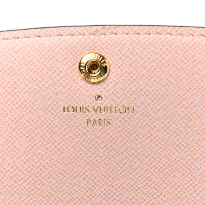 Louis Vuitton Monogram Emilie Wallet Rose Ballerine 6 of 10