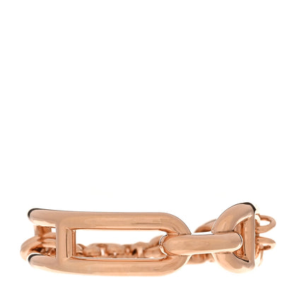 Hermes 18K Rose Gold Diamond PM Chaine d'Ancre Chaos Ring 52 6 3 of 5
