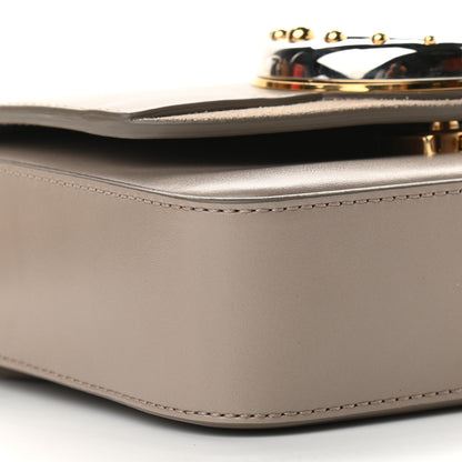 Chloe Shiny Calfskin Suede Mini C Double Carry Motty Grey 7 of 8