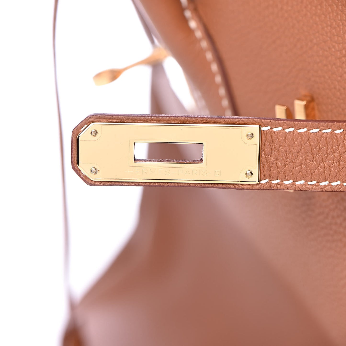 Togo Verso Birkin 35 Gold Geranium