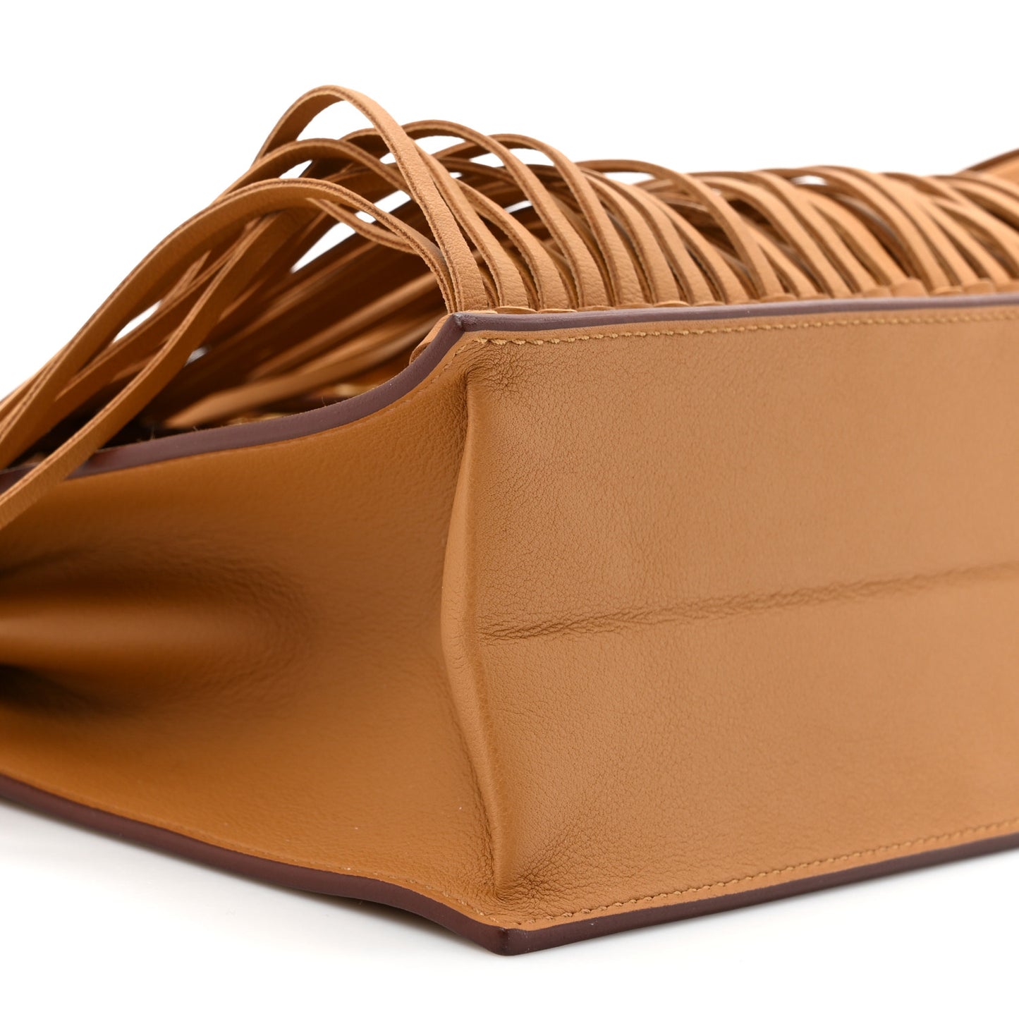 Swift Kelly Danse Anate Fringed Belt Bag Sesame