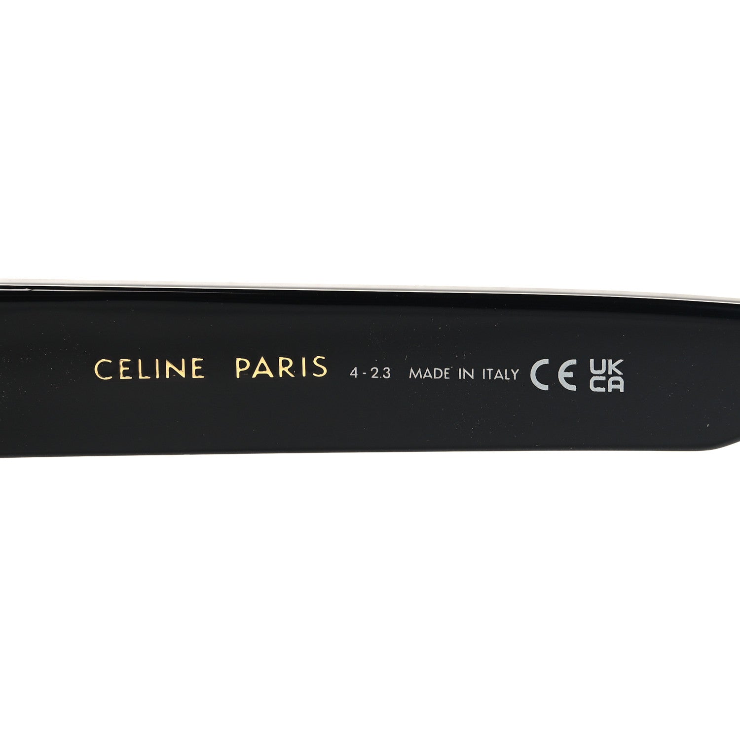 Celine Acetate Triomphe 01 Sunglasses CL 40194U Black 5 of 7