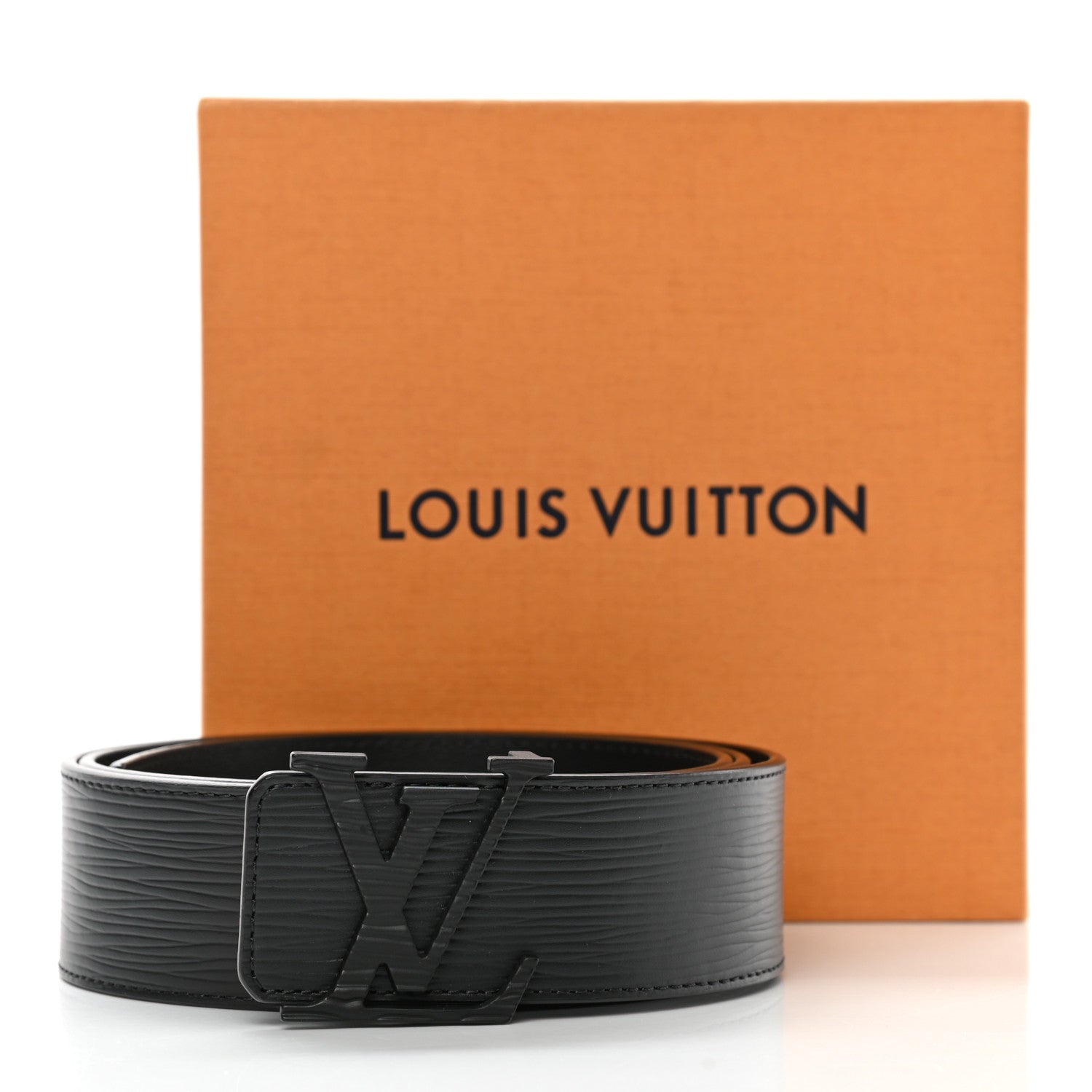 Louis Vuitton Epi 40mm LV Initiales Belt 95 38 Black 8 of 8